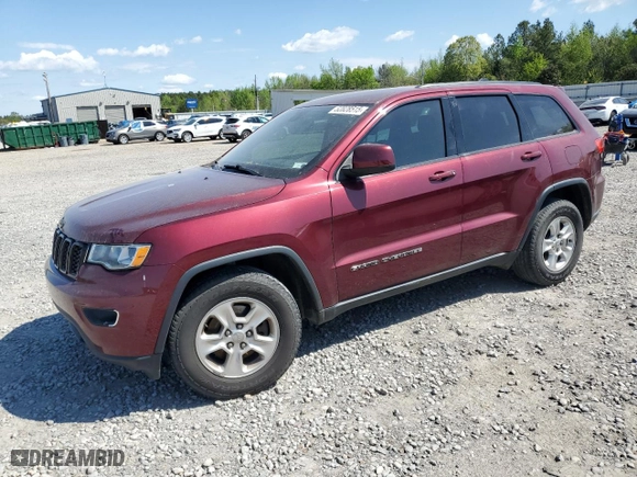 2017 Jeep Grand Cherokee Laredo with VIN 1C4RJEAG4HC674871, listed as a Copart auction lot 52828515 with 121,824 mi miles and Clean Title. Bid and sale history available at carsss.com. Image 1.
