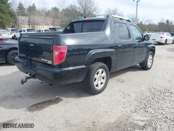 2011 Honda Ridgeline RTS with VIN 5FPYK1F4XBB453373, listed as a IAAI auction lot 41837086 with 268,041 mi miles. Bid and sale history available at carsss.com. Image 4.