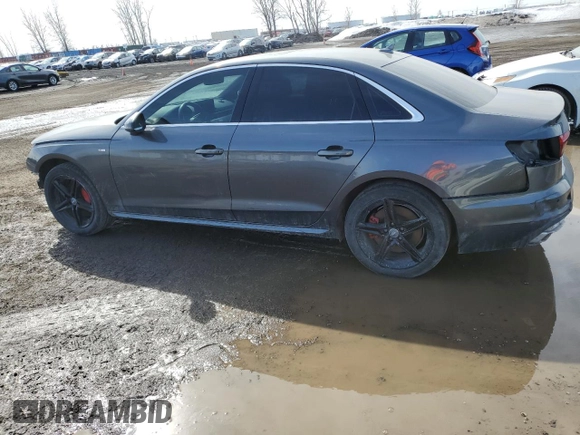 2020 Audi A4 Premium Plus z VIN WAUENAF40LA051288, wystawiony jako Copart lot #49604125 z przebiegiem 56 990 mil mil oraz Szkoda całkowita • Salvage title. Historia ofert i sprzedaży dostępna na DreamBid. Obrazek 2.
