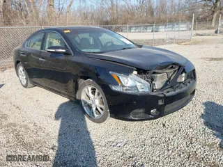 2012 Nissan Maxima 3.5 S with VIN 1N4AA5AP4CC841483, listed as a IAAI auction lot 41769087 with 187,600 mi miles. Bid and sale history available at carsss.com. Image 1.