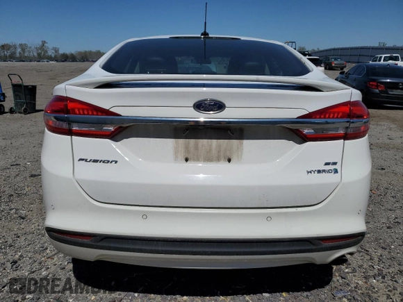2018 Ford Fusion SE with VIN 3FA6P0LU6JR190317, listed as a Copart auction lot 52308055 with 112,481 mi miles and Clean Title. Bid and sale history available at DreamBid. Image 6.