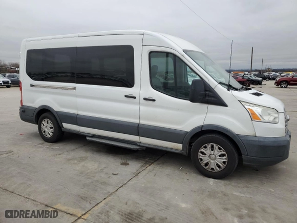 2016 Ford Transit Wagon XL with VIN 1FBAX2CG7GKA14016, listed as a Copart auction lot 44897275 with 210,780 mi miles and Clean Title. Bid and sale history available at carsss.com. Image 4.