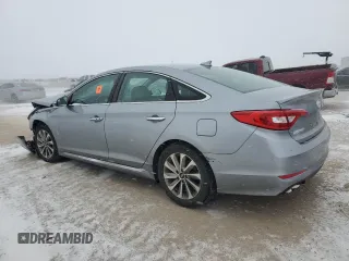 2017 Hyundai Sonata Sport with VIN 5NPE34AFXHH581593, listed as a Copart auction lot 41875105 with 63,760 mi miles and Salvage Title. Bid and sale history available at carsss.com. Image 2.