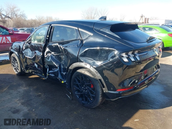 2023 Ford Mustang Mach-E GT with VIN 3FMTK4SX0PMA44429, listed as a IAAI auction lot 41770659 with 15,961 mi miles and . Bid and sale history available at DreamBid. Image 3.
