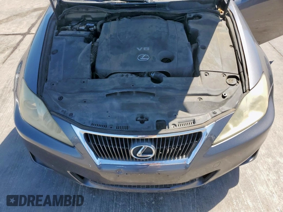 2012 Lexus IS 250 z VIN JTHCF5C29C2035648, wystawiony jako Copart lot #54065265 z przebiegiem 175 035 mil mil oraz Szkoda całkowita • Salvage title. Historia ofert i sprzedaży dostępna na DreamBid. Obrazek 11.