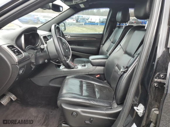 2018 Jeep Grand Cherokee Overland with VIN 1C4RJFCG0JC119232, listed as a Copart auction lot 48676415 with 55,781 mi miles and Salvage Title. Bid and sale history available at carsss.com. Image 7.