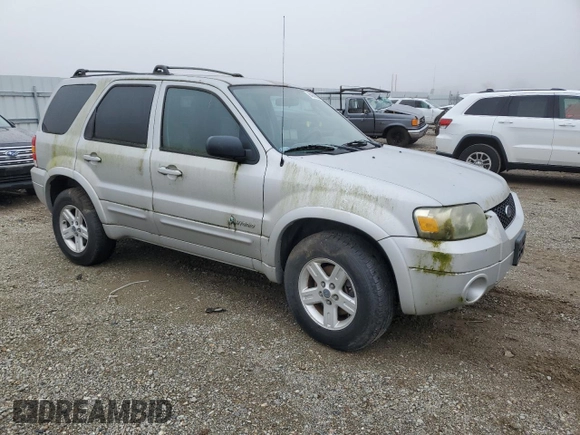 2005 Ford Escape Hybrid with VIN 1FMCU95HX5KC07541, listed as a Copart auction lot 84209534 with 187,074 mi miles and Clean title. Bid and sale history available at DreamBid. Image 4.