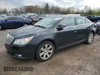 2010 Buick LaCrosse CXL with VIN 1G4GC5GG0AF275285, listed as a Copart auction lot 52402115 with 60,467 mi miles and Salvage Title. Bid and sale history available at carsss.com. Image 1.