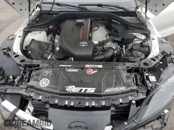 2020 Toyota Supra 3.0 with VIN WZ1DB4C03LW022950, listed as a Copart auction lot 57889245 with 39,081 mi miles and Salvage title. Bid and sale history available at DreamBid. Image 11.
