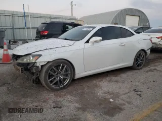 2011 Lexus IS 350 C z VIN JTHFE2C24B2506666, wystawiony jako Copart lot #84162974 z przebiegiem 137 713 mil mil oraz Czysty tytuł • Clean title. Historia ofert i sprzedaży dostępna na DreamBid. Obrazek 1.