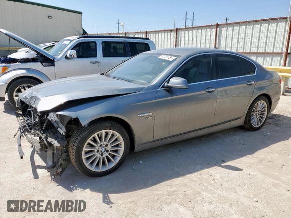 2011 BMW 5 Series 535i xDrive with VIN WBAFU7C56BC777571, listed as a Copart auction lot 52765755 with 103,277 mi miles and Salvage Title. Bid and sale history available at carsss.com. Image 1.