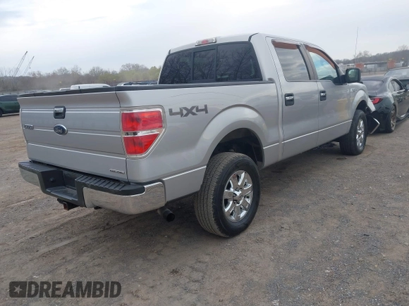 2013 Ford F-150 XL with VIN 1FTFW1EFXDKF90391, listed as a IAAI auction lot 41886643 with 127,088 mi miles. Bid and sale history available at carsss.com. Image 4.