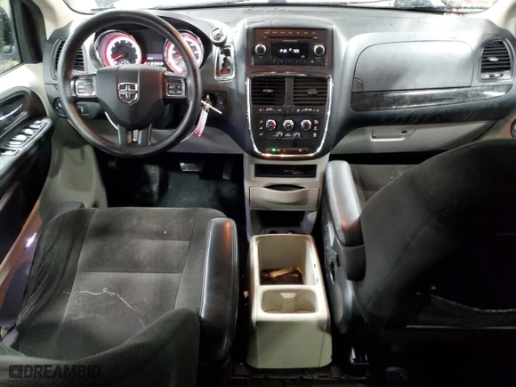 2015 Dodge Grand Caravan American Value Pkg with VIN 2C4RDGBG9FR743852, listed as a Copart auction lot 49260245 with 160,164 mi miles and Salvage Title. Bid and sale history available at carsss.com. Image 8.