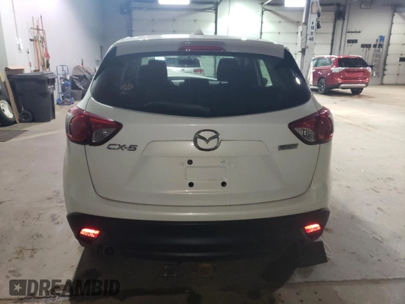 2016 Mazda CX-5 Sport with VIN JM3KE2BE2G0828003, listed as a Copart auction lot 81482614 with 190,993 mi miles and Salvage Title. Bid and sale history available at DreamBid. Image 6.
