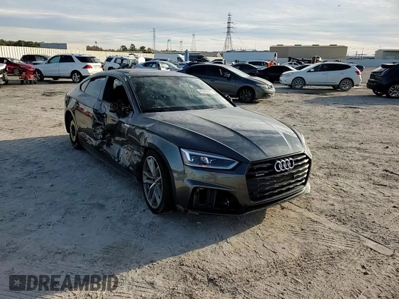 2019 Audi A5 Sportback Premium Plus with VIN WAUENCF57KA075042, listed as a Copart auction lot 80469903 with 0 mi miles. Bid and sale history available at carsss.com. Image 11.