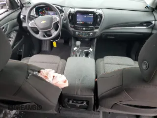2021 Chevrolet Traverse LT Cloth with VIN 1GNERGKW4MJ181732, listed as a Copart auction lot 43595045 with 45,147 mi miles and Salvage Title. Bid and sale history available at carsss.com. Image 8.