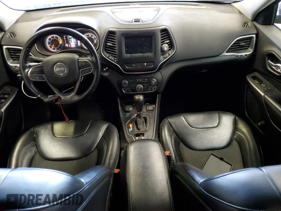 2021 Jeep Cherokee Latitude Plus with VIN 1C4PJMLB5MD166948, listed as a Copart auction lot 55790705 with 60,015 mi miles and Salvage title. Bid and sale history available at DreamBid. Image 8.