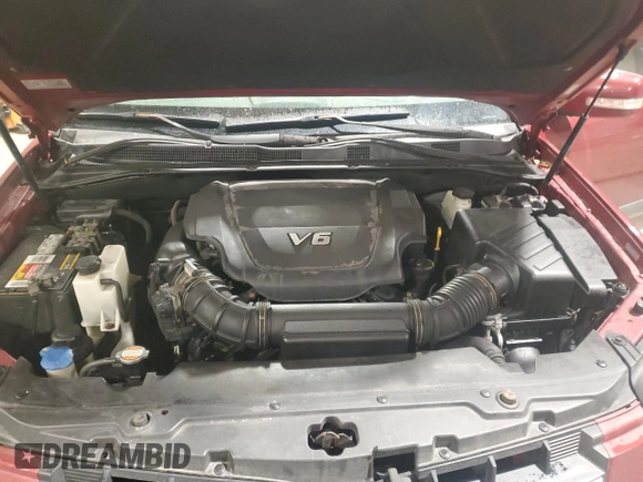 2009 Kia Borrego LX with VIN KNDJH741495034922, listed as a Copart auction lot 48099575 with 198,243 mi miles and Salvage Title. Bid and sale history available at carsss.com. Image 12.