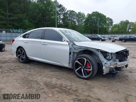 2021 Honda Accord Sport z VIN 1HGCV2F38MA011695, wystawiony jako IAAI lot #42245415 z przebiegiem 79 075 mil mil oraz . Historia ofert i sprzedaży dostępna na DreamBid. Obrazek 6.