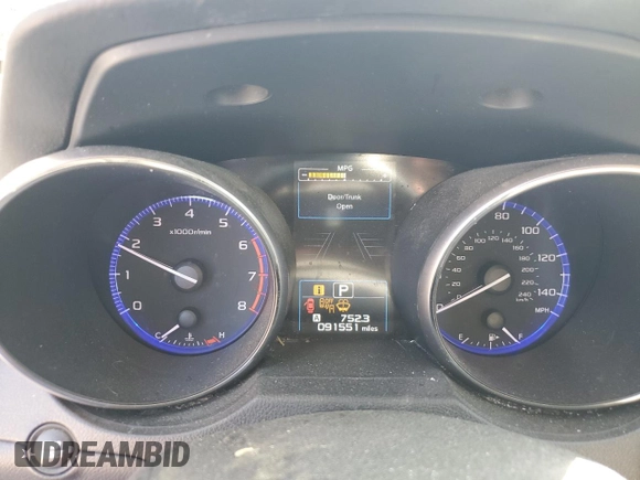 2016 Subaru Legacy Limited with VIN 4S3BNBN66G3047481, listed as a Copart auction lot 54295325 with 91,551 mi miles and Salvage title. Bid and sale history available at DreamBid. Image 9.