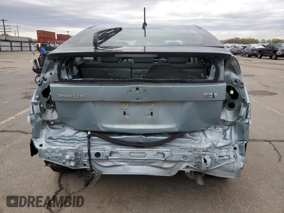 2015 Toyota Prius Four with VIN JTDKN3DU9F1998578, listed as a Copart auction lot 52108015 with 26,320 mi miles and Salvage Title. Bid and sale history available at carsss.com. Image 6.