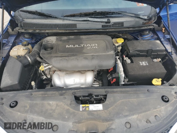 2015 Chrysler 200 Limited with VIN 1C3CCCAB9FN583805, listed as a Copart auction lot 57056495 with 132,445 mi miles and Salvage title. Bid and sale history available at DreamBid. Image 11.