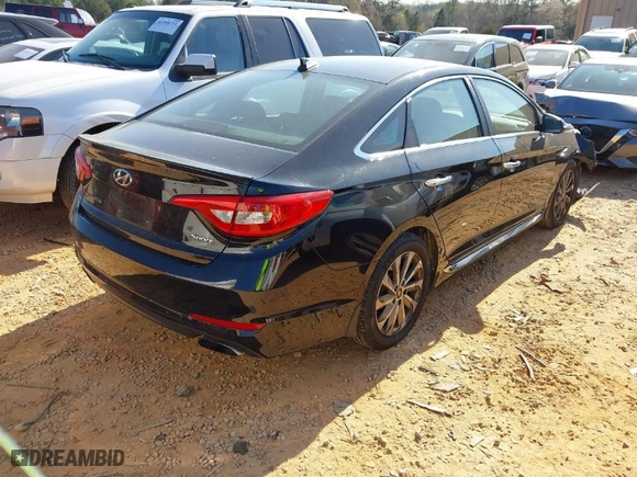 2015 Hyundai Sonata 2.4L Limited with VIN 5NPE34AF3FH191321, listed as a IAAI auction lot 41879633 with 145,617 mi miles. Bid and sale history available at carsss.com. Image 4.