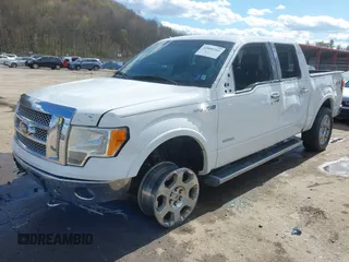 2012 Ford F-150 XL with VIN 1FTFW1ET8CKD35422, listed as a IAAI auction lot 42060261 with 177,393 mi miles and . Bid and sale history available at DreamBid. Image 21.
