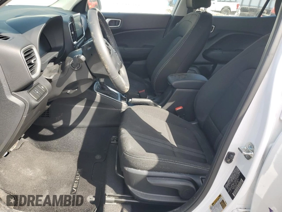 2024 Hyundai Venue SEL with VIN KMHRC8A37RU308208, listed as a Copart auction lot 45903645 with Not provided miles and Salvage title. Bid and sale history available at DreamBid. Image 7.