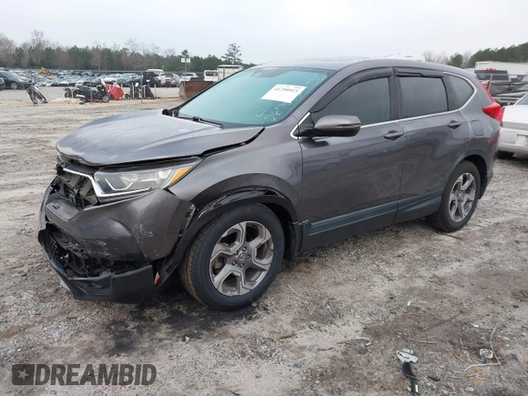 2019 Honda CR-V EX with VIN 7FARW1H57KE037678, listed as a IAAI auction lot 41790923 with 61,754 mi miles and . Bid and sale history available at DreamBid. Image 17.