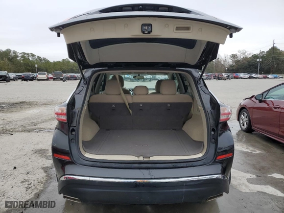 2016 Nissan Murano SL with VIN 5N1AZ2MG5GN137456, listed as a Copart auction lot 41771795 with 119,967 mi miles and Salvage Title. Bid and sale history available at carsss.com. Image 6.