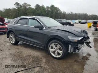 2023 Audi Q8 Premium with VIN WA1AVBF18PD012590, listed as a Copart auction lot 79244534 with Not provided miles and Salvage title. Bid and sale history available at DreamBid. Image 4.