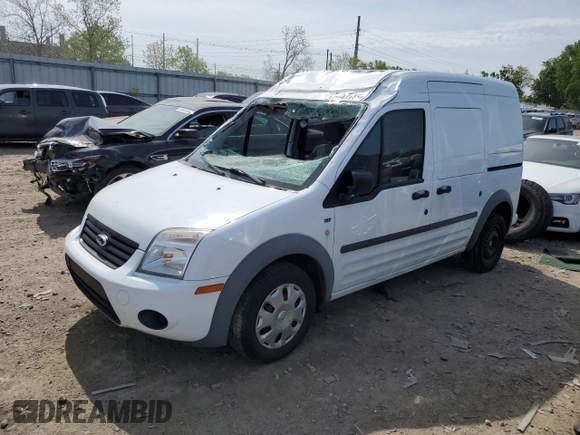 2013 Ford Transit Connect XLT with VIN NM0LS7BN7DT153727, listed as a Copart auction lot 58227785 with 92,390 mi miles and Clean title. Bid and sale history available at DreamBid. Image 1.