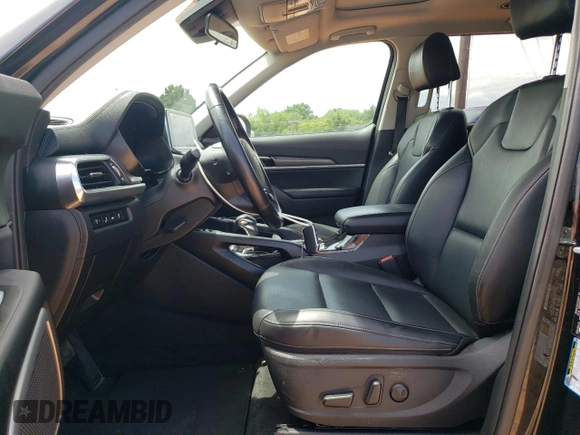 2022 Kia Telluride S with VIN 5XYP64HC1NG222809, listed as a Copart auction lot 57153625 with 74,368 mi miles and Salvage title. Bid and sale history available at DreamBid. Image 7.