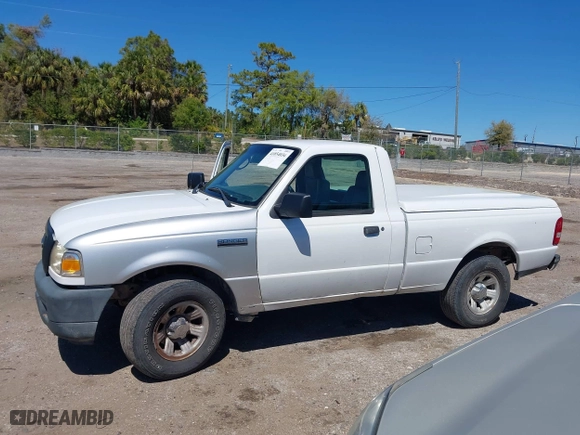 2007 Ford Ranger XL with VIN 1FTYR10D97PA31590, listed as a IAAI auction lot 41854036 with 337,443 mi miles. Bid and sale history available at carsss.com. Image 14.