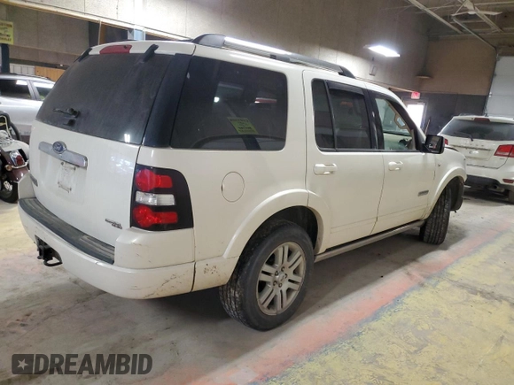2007 Ford Explorer Limited with VIN 1FMEU75847UA72352, listed as a Copart auction lot 42744225 with 186,307 mi miles and Clean title. Bid and sale history available at DreamBid. Image 3.