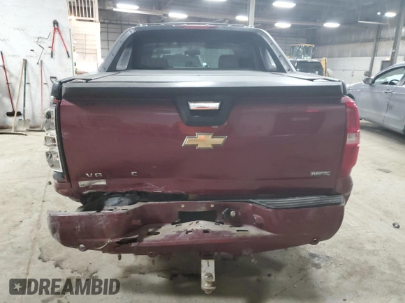 2008 Chevrolet Avalanche LTZ with VIN 3GNFK12368G126797, listed as a Copart auction lot 47109695 with 244,851 mi miles and Salvage Title. Bid and sale history available at carsss.com. Image 6.