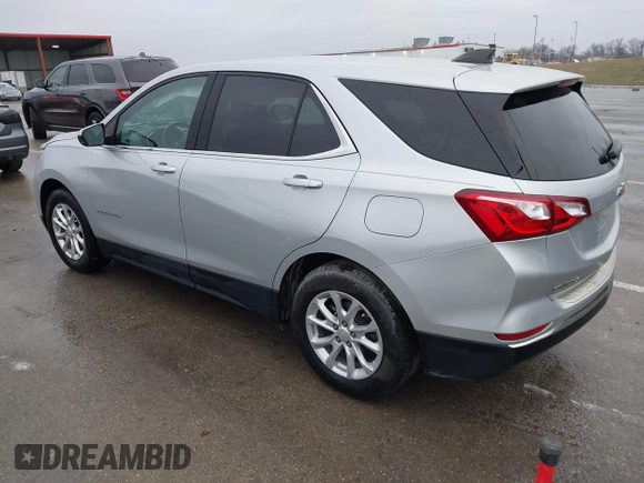 2020 Chevrolet Equinox LT with VIN 3GNAXKEVXLL187049, listed as a IAAI auction lot 41459248 with 59,291 mi miles. Bid and sale history available at carsss.com. Image 3.