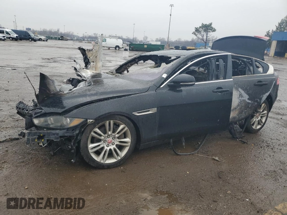 2019 Jaguar XE 25t with VIN SAJAR4FX4KCP51773, listed as a Copart auction lot 50812695 with 0 mi miles and Clean Title. Bid and sale history available at carsss.com. Image 1.