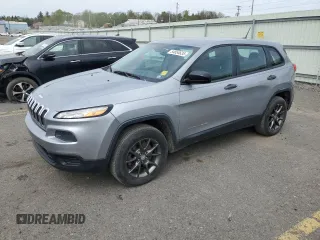2014 Jeep Cherokee Sport with VIN 1C4PJMAB5EW209886, listed as a Copart auction lot 54854635 with 153,584 mi miles and Clean Title. Bid and sale history available at carsss.com. Image 1.