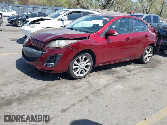2010 Mazda 3 S Grand Touring with VIN JM1BL1S53A1223031, listed as a IAAI auction lot 42002398 with 161,501 mi miles and . Bid and sale history available at carsss.com. Image 2.
