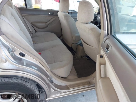 2002 Honda Civic LX with VIN 1HGES16502L027114, listed as a IAAI auction lot 42189609 with 200,417 mi miles and . Bid and sale history available at DreamBid. Image 8.