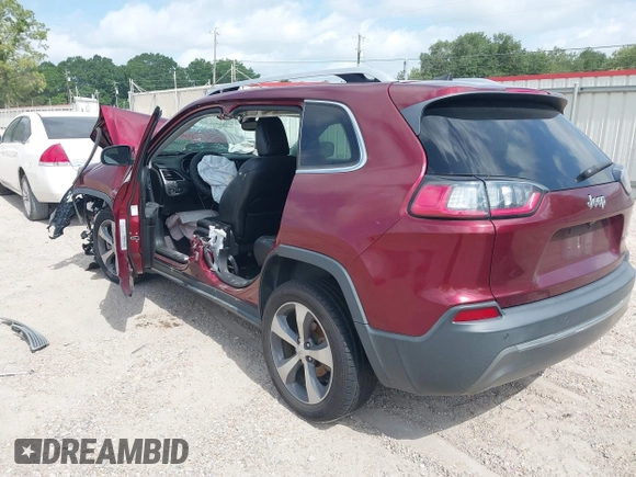 2019 Jeep Cherokee Limited z VIN 1C4PJLDB1KD443567, wystawiony jako IAAI lot #42260548 z przebiegiem Nie podano mil oraz . Historia ofert i sprzedaży dostępna na DreamBid. Obrazek 3.