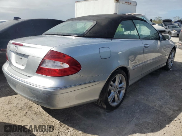 2006 Mercedes-Benz CLK 350 with VIN WDBTK56G06T062559, listed as a Copart auction lot 76886854 with Not Provided miles and Non Repairable. Bid and sale history available at DreamBid. Image 3.