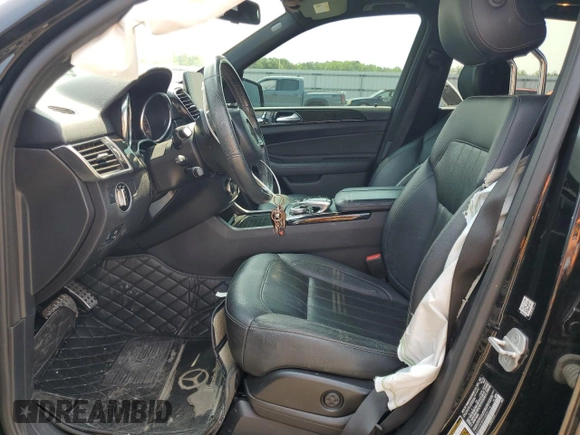 2017 Mercedes-Benz GLE 350 with VIN 4JGDA5HB4HA856114, listed as a Copart auction lot 58344775 with 76,642 mi miles and Salvage title. Bid and sale history available at DreamBid. Image 7.