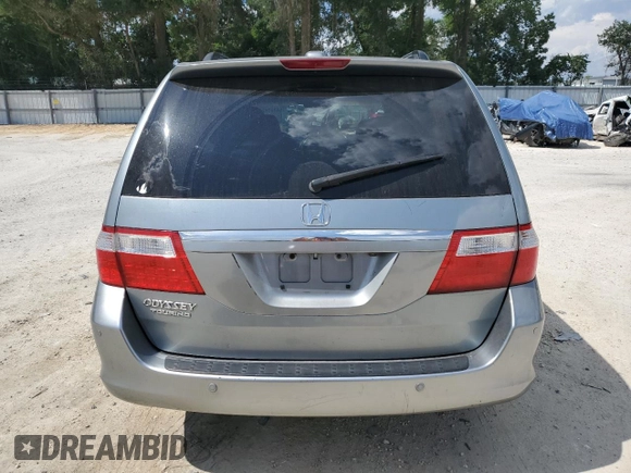 2006 Honda Odyssey Touring z VIN 5FNRL38866B063804, wystawiony jako Copart lot #54767825 z przebiegiem 358 020 mil mil oraz Szkoda całkowita • Salvage title. Historia ofert i sprzedaży dostępna na DreamBid. Obrazek 6.