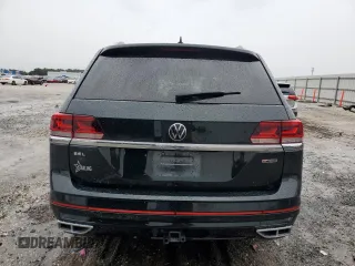2022 Volkswagen Atlas 3.6L V6 SEL R-Line with VIN 1V2AR2CA3NC512284, listed as a Copart auction lot 75241374 with 69,639 mi miles and Salvage Title. Bid and sale history available at carsss.com. Image 6.