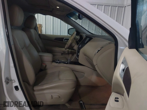 2014 Nissan Pathfinder Platinum with VIN 5N1AR2MM4EC603120, listed as a IAAI auction lot 41295992 with 130,117 mi miles and . Bid and sale history available at DreamBid. Image 5.