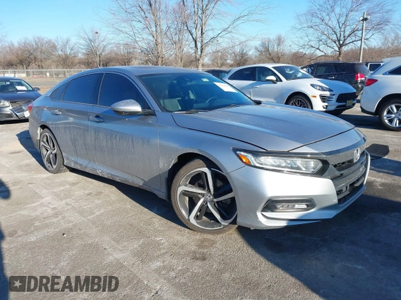 2019 Honda Accord Sport z VIN 1HGCV2F34KA025381, wystawiony jako IAAI lot #41453019 z przebiegiem 107 889 mil mil oraz . Historia ofert i sprzedaży dostępna na DreamBid. Obrazek 1.
