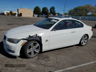 2009 BMW 3 Series 335i xDrive with VIN WBAWC73589E063829, listed as a Copart auction lot 74939124 with 181,784 mi miles and Salvage Title. Bid and sale history available at carsss.com. Image 1.